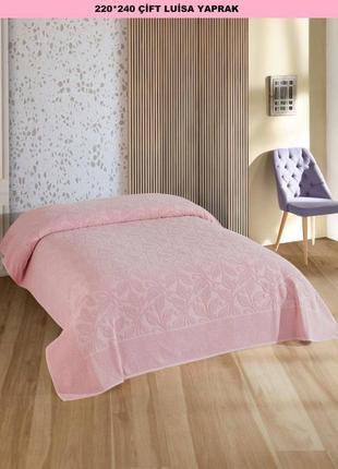 Ідеальний варіант літнього махрового покривала -простирадло хлопок туреччина