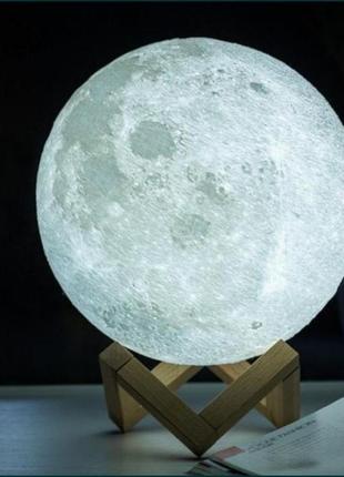Нічник світильник місяць 18см2 фото