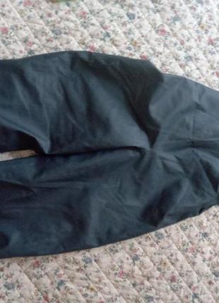 Непромокаемые резиновые брюки полукомбинезон, дождевик, брюки от дождя размер 110-1164 фото