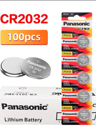 Батарейки panasonic cr2032, cr2025, cr2016(таблетка) опт/розница.