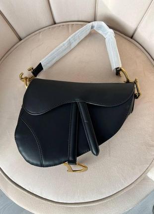 Жіноча сумка сідло з еко-шкіри клатч dior saddle діор молодіжна, брендова сумка через плече