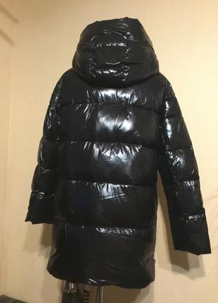 🔥 пуховик 😊 куртка зима тепла довга біо пух туреччина4 фото