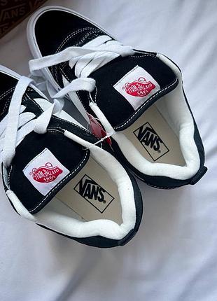 Vans knu old skool black / white premium 2