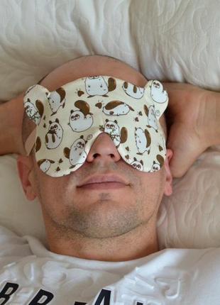 Чоловіча маска для сну (ммс167)