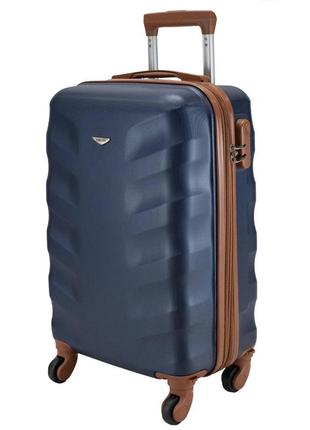 Чемодан дорожный abs-plastic 45-51 л semi line 20" (s) navy