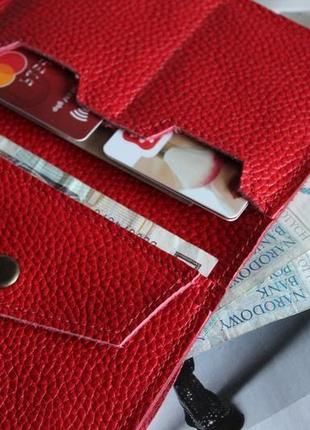 Жіночий гаманець з натуральної шкіри "terry"2 фото