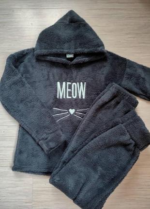 Флисовая пижама, домашний костюм