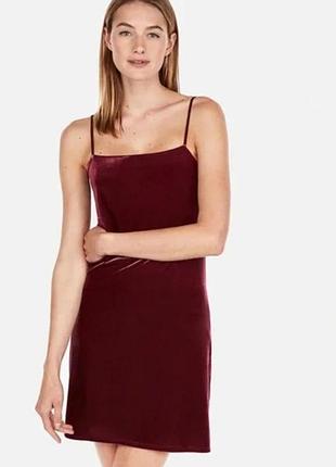 Бархатне платтє-комбінація,р.46-48.