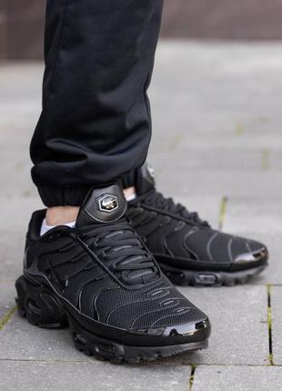 Чоловічі кросівки nike air max plus tn black5 фото