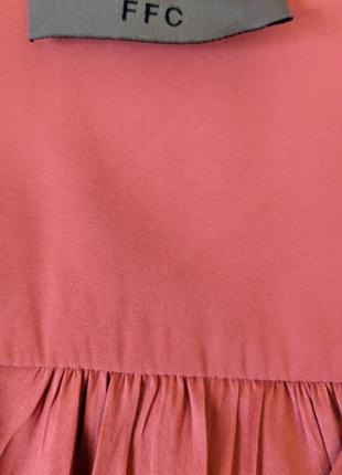 Малиновая блуза шелк/ вискоза ffc6 фото