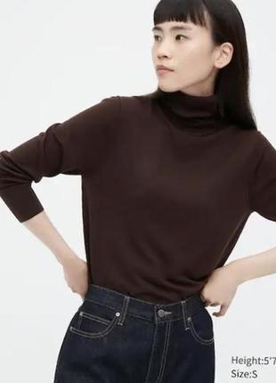 Гольф водолазка uniqlo р xs s m l оригинал шерсть