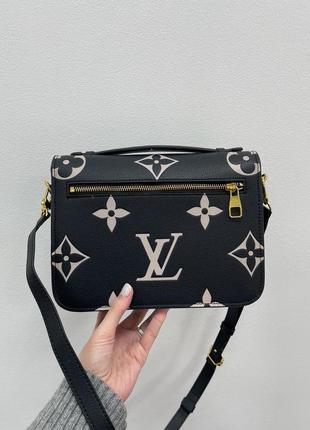 Сумка кожаная в стиле louis vuitton луи витон3 фото