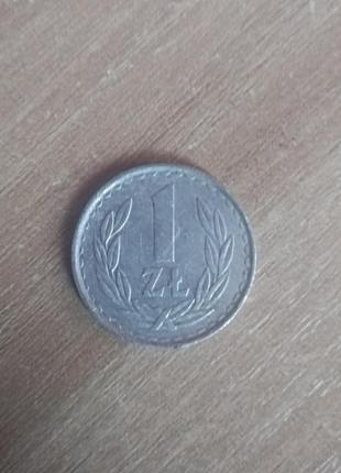 1 злотий (1 zł) 1985 r.