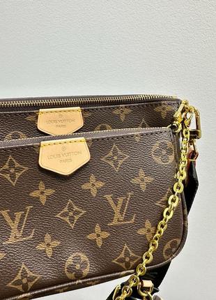 Кожаная сумка в стиле louis vuitton луи витон премиум6 фото