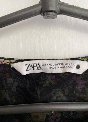 Платье zara свободного кроя4 фото