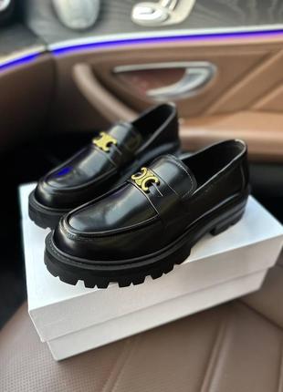 Лоферы селин celine loafers p ium ⭐️3 фото