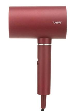 Профессиональный фен для волос vgr v-431 мощностью 1600-1800 вт с режимом холодного воздуха3 фото