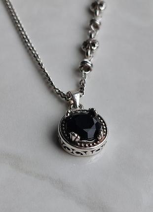 Подвеска chrome hearts mini кулон цепочка2 фото