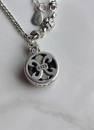 Подвеска chrome hearts mini кулон цепочка5 фото