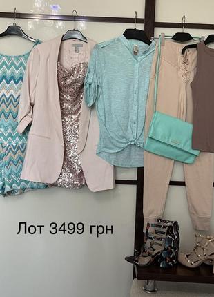 Лот брендовой одежды жакет h&m платье комбинезон джоггеры
