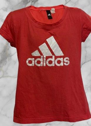 Футболка adidas для девочки 9-10 лет (№115)9 фото