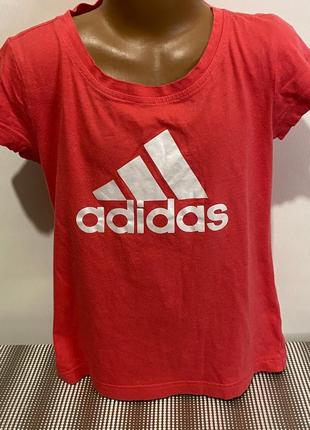 Футболка adidas для девочки 9-10 лет (№115)3 фото