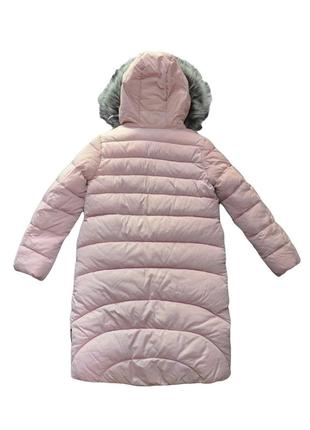 Зимове пальто для дівчинки kiko 4516, розмір 134-1642 фото