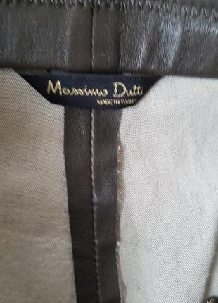 Кожаные лосины, леггинсы  massimo dutti6 фото