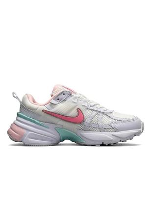 Женские кроссовки nike runtekk wmns white pink4 фото