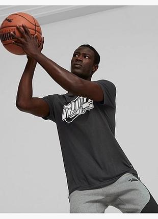 Футболка puma perimeter basketball tee оригінал1 фото