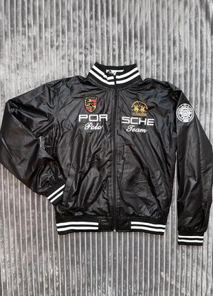 Бомбер, куртка, ветровка vintage la martina porsche jacket1 фото