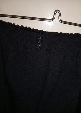 Класичні,чорні штани,великого розміру на гумці,стан нових,батал,stehmann німеччина7 фото