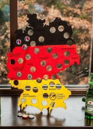 Копилка для пивных крышек capsboard germany colored