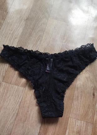 Спокусливі напівпрозорі мереживні трусики lingerie5 фото