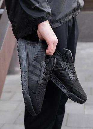 Чоловічі кросівки adidas different black5 фото