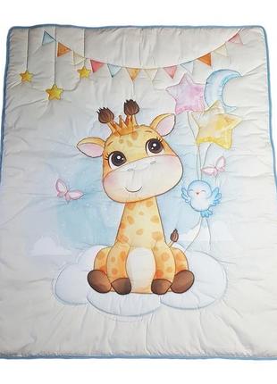 Стеганое одеяло для ребенка 3 в 1 жираф kuzya production (00021733)
