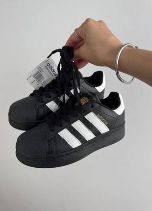 Адидас суперстарее коды кожаные черные adidas superstar 2w black / white