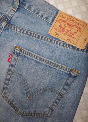 Джинси чоловічі levis 501 (pakistan) original fit w335 фото