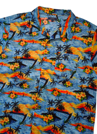 Гавайская рубашка easy тенниска гавайка пляжная2 фото