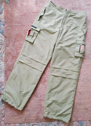 Вінтажні  нейлонові карго штани adidas