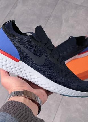 Sale! кроссовки мужские nike epic react темно-синие7 фото