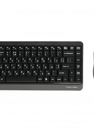 A4tech fstyler fg1110, комплект беспроводной клавиатуры с мышью, серый цвет