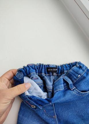 Детские джинсы для девочки 18-24 месяцев, 92 размер3 фото