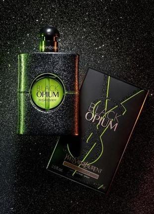 Yves saint laurent black opium illicit green ✅ оригинал распив, затест аромата1 фото