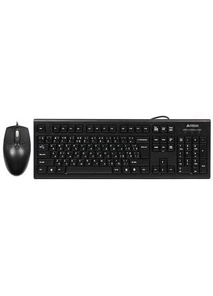 Комплект клавиатура+мышка a4techkrs-85+op-720, usb, черная