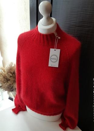 Пухнастий basic_sweater з angora 50%1 фото