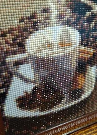 Картина чашка кофе алмазная вышивка мозайка подарок сувенир 20*252 фото