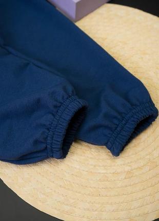 Спортивные штаны для мальчиков двунитка, спортивные брюки джоггеры9 фото