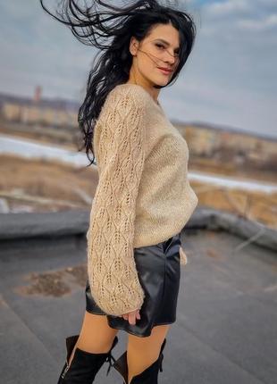 Легкий и шикарный пуловер sophia9 фото