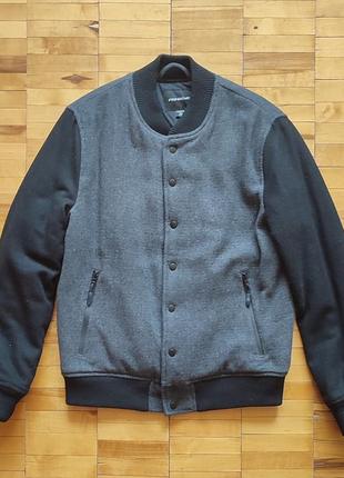 Бомбер куртка шерсть fishbone, размер xs-s1 фото